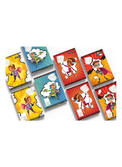 Buy Pack of 4 NTBK LINED 16×22.5 -100 SHTS  (Superheros) in Egypt