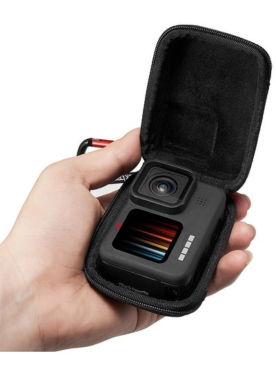 اشتري Sports Camera Case Digital Camera Mini Case Portable Storage Bag for Camera Protective Bag for Digital Camera with Semi-open Design Compatible with GoPro Hero12/11/10/9/8 DJI Osmo Action في السعودية