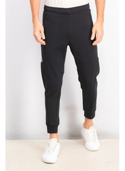 اشتري Men Sport Fit Training Sweatpants, Black في الامارات