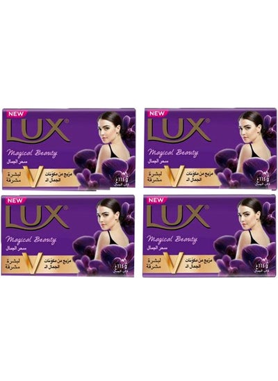 Buy Lux Bar Soap Magical Beauty 4 pieces - 460G in Egypt