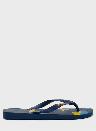 Buy Casual Logo Flip Flops in UAE