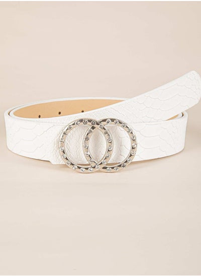 Buy Double O-ring Buckle Belt in UAE