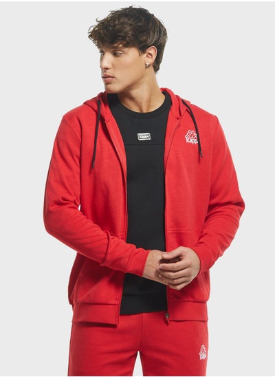 Buy Solid Hooded Sweatshirt in UAE