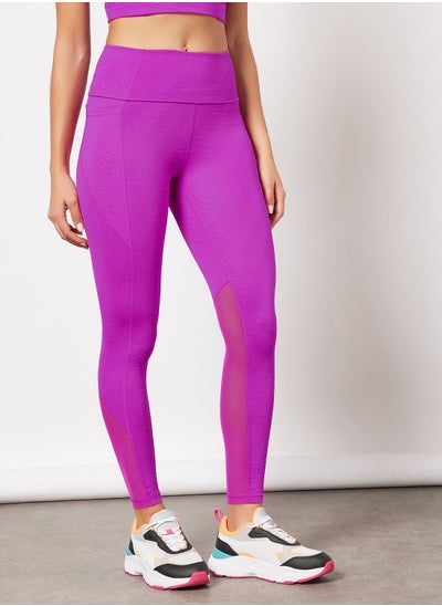 Buy Flawless High-Waist 7/8 Training Leggings in UAE