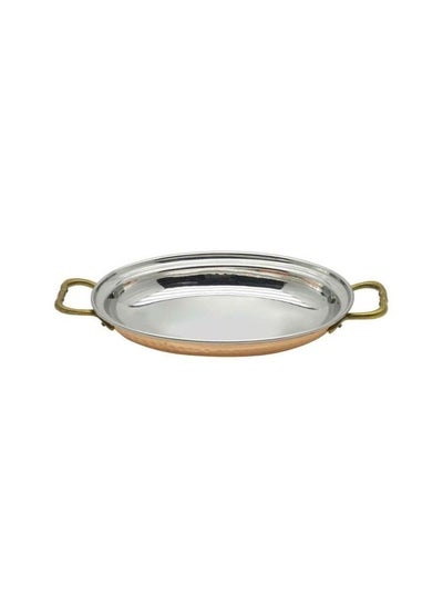 Buy Raj Copper Oval Dish (TCOD01) in Saudi Arabia