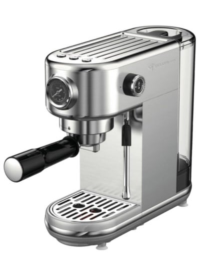 Buy MEBASHI Espresso Coffee Machine - 1.3L, Stainless Steel, PID Temperature Control, 19-Bar ULKA Pump (ME-ECM2107)(1350W) in UAE