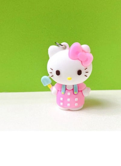 اشتري Distinguished cartoon keychain cute accessory Hello Kitty keychain fit car purse and bag cute creative gift في السعودية