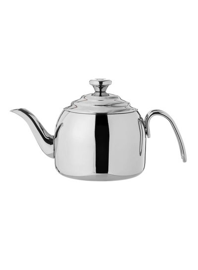 Buy Korkmaz Tea Pot Stainless Steel 0.9 Liter in Saudi Arabia