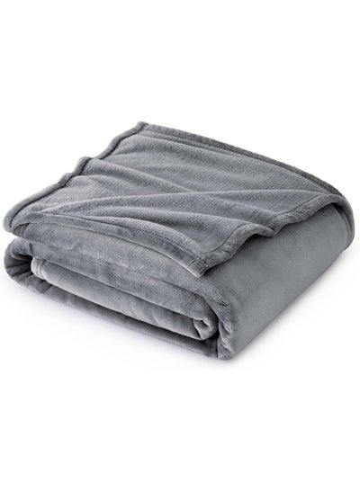 Buy 60 x 80inch Flannel Double Layer Sofa Cover Blanket in UAE