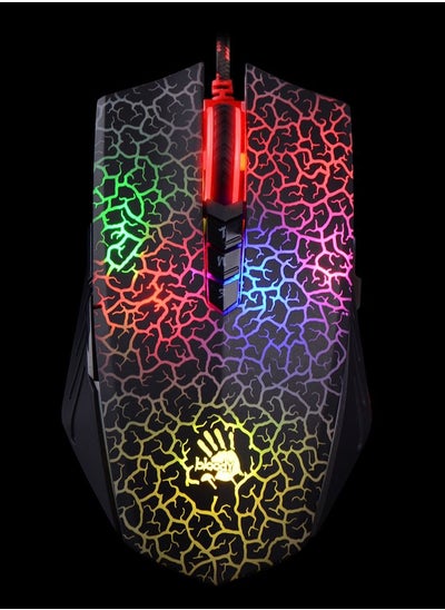 اشتري Bloody A70 Light Strike Gaming Mouse, PMW3327 Gaming Engine, 6,200 CPI, Metal X'Glide Armor Boot,Extreme Core 4, 6 Sniper Modes, Ultra Core 3 & 4 Activated في الامارات