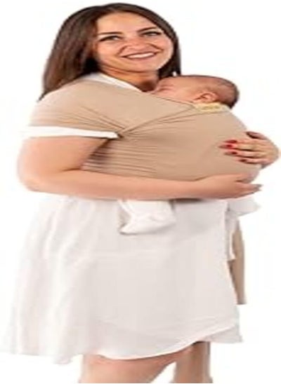 Buy Little B Ellie Wrap Newborn Baby Carrier Beige in Egypt