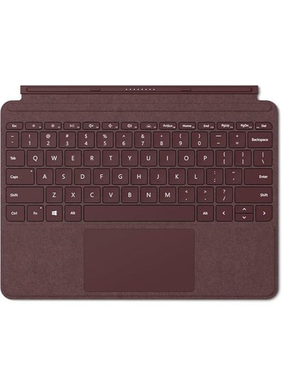 Buy Surface Go Alcantara Signature Type Cover (KCS-00041) Burgundy in UAE