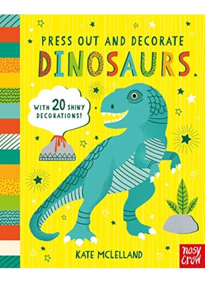 اشتري Press Out and Decorate: Dinosaurs في الامارات