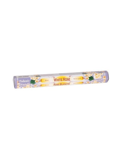 Buy White Rose 20  Sticks Agarbathi Incense in UAE