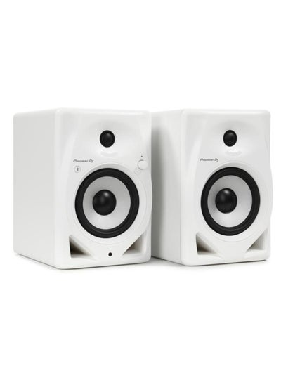 اشتري Pioneer DJ DM-40D-BT 4" Two-Way Active Monitor System with Bluetooth pair-white في الامارات