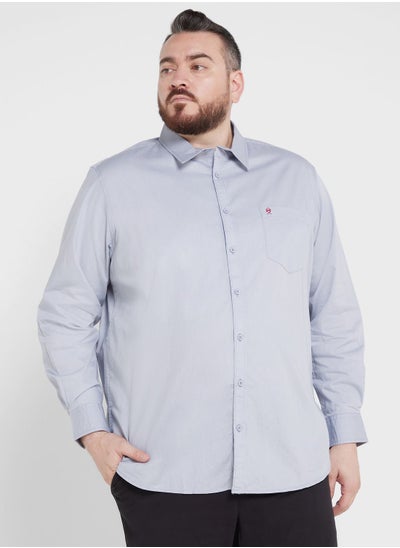 Buy Thomas Scott Plus Size Cotton Casual Shirt in Saudi Arabia