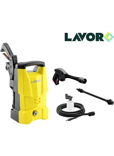 Buy LAVOR Car Washer Smart Plus 120 Bar High Pressure Car/ Home Washer Cleaner With 2 Type Nozzle Heads 330 Litre/Hour 1700W Power in Saudi Arabia