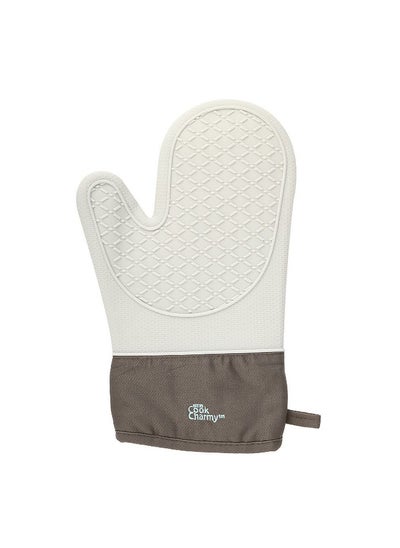 Buy Silicone Woven Heat Resistant Oven Mitt Assorted Color 2 x 32 x 19 cm SB0426CC in Saudi Arabia