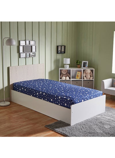 Buy Nora Starry Nights Microfibre Single Fitted Sheet 190 x 25 x 90 cm in Saudi Arabia