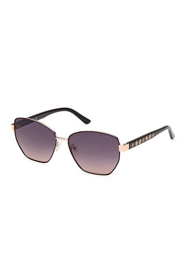 اشتري Women's UV Protection Hexagon Sunglasses - GU0010205B56 - Lens Size: 56 Mm في السعودية