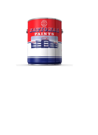 Buy NATIONAL PAINTS-Eggshell Emulsion Silk Finish 801 off White 3.6 L in UAE