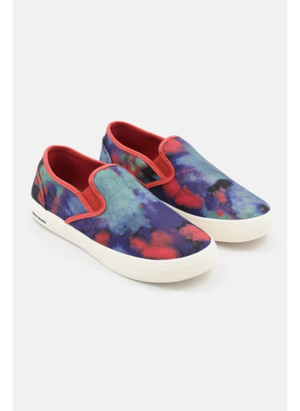 اشتري Kids Boy Reins Tie-Dye Slip On Shoes, Navy Combo في الامارات