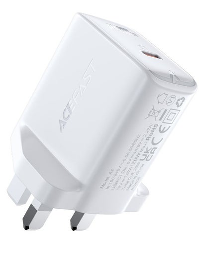 Buy A4 PD 20W Fast Charge Wall Charger with USB-C | UK Plug in UAE