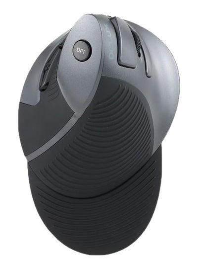Buy Vertical Design 2.4GHz Wireless Mouse Black/Grey in Saudi Arabia