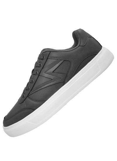 Buy Men's Classic Low Top Shoes Fashion Sneaker with Soft Insole Causal Dress Shoes for Men Comfortable Walking Skate Shoes Grey in UAE