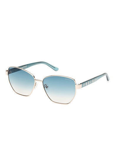 Buy Women's UV Protection Hexagon Sunglasses - GU0010232P56 - Lens Size: 56 Mm in Saudi Arabia