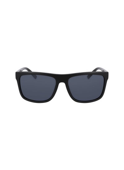 Buy Men's UV Protection Rectangular Shape  Sunglasses N902SP-005-6018 - Lens Size: 60 - Matte Black in Saudi Arabia