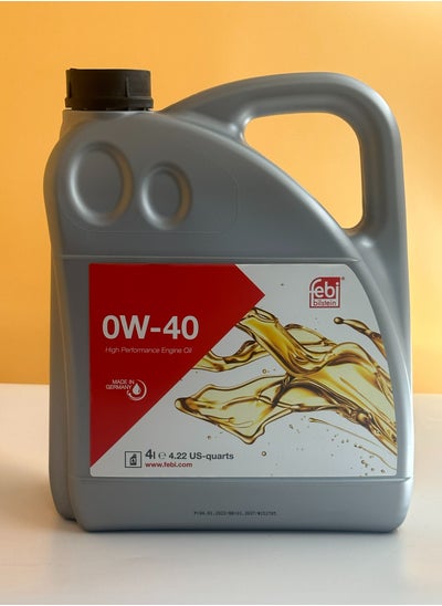 Buy FEBI BILSTEIN ENGINE OIL 0W40 MB 229.3 4L in UAE