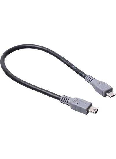 اشتري Keendex 1800 B Micro to Micro Converter Cable, Black في مصر