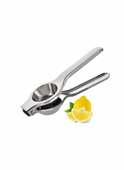 Buy Lemon Squeezer, Stainless Steel Citrus Press Juicer Lime Juice Press Manual Fruit, Anti-Corrosive and Dishwasher Safe, Safe Quick and Effective Juicing, Super Easy to Clean in UAE