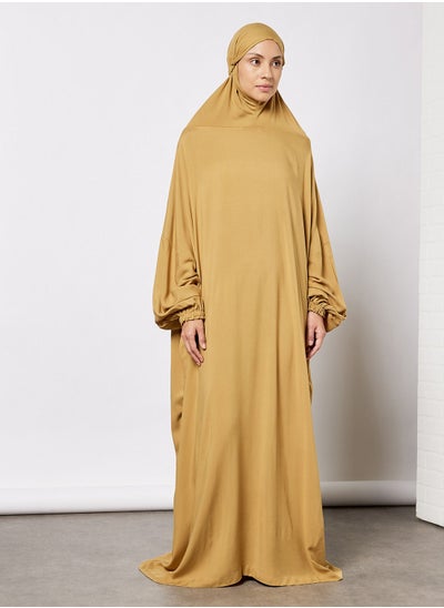 Buy Praying Dress With Attached Veil in Saudi Arabia