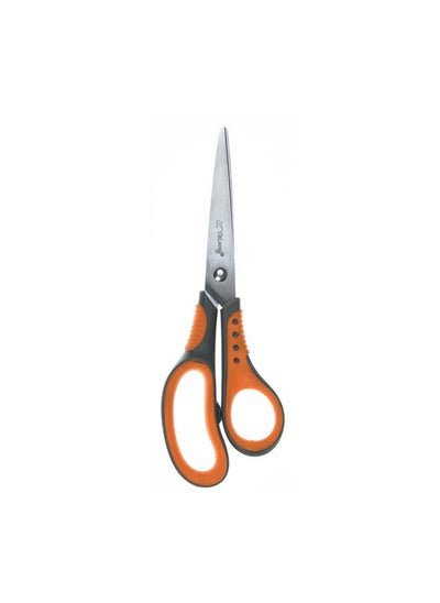 Buy Scissors With Plastic Handle Orange- Grey in Egypt