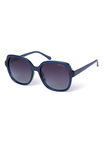 اشتري RDS-6505 Women Round Polarized Sunglasses Blue 57 mm في الامارات