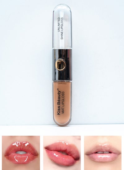Buy Unlimited Shine Lipgloss 2 In 1 Longlasting - 7ml - 03 in Egypt