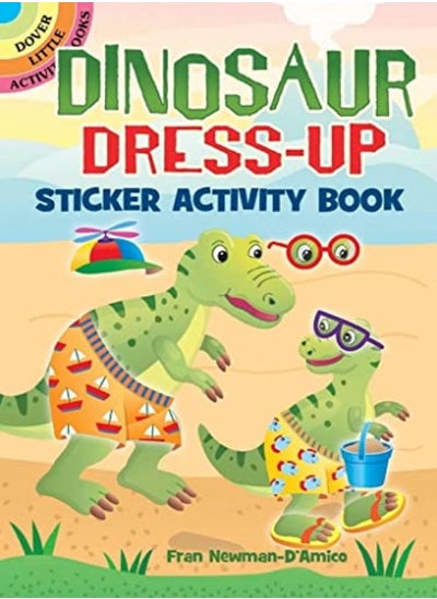 Buy Dinosaur Dress-Up Sticker Activity Book in UAE