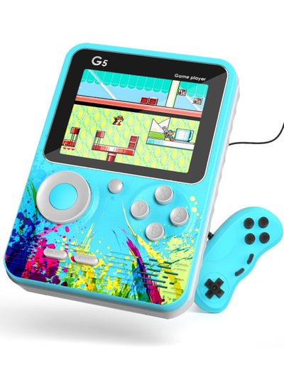 Buy G5 Game Box – 500 Retro Games in 1 Mini Game Console Colorful LCD Screen in Saudi Arabia