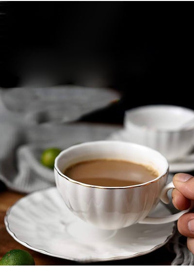 Buy Cup and saucer with comfortable grip and fade resistant in Saudi Arabia