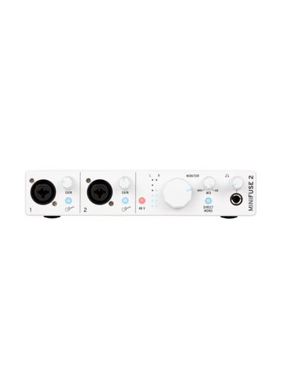 Buy Arturia MiniFuse 2  USB Type-C Audio/MIDI Interface (White) in UAE