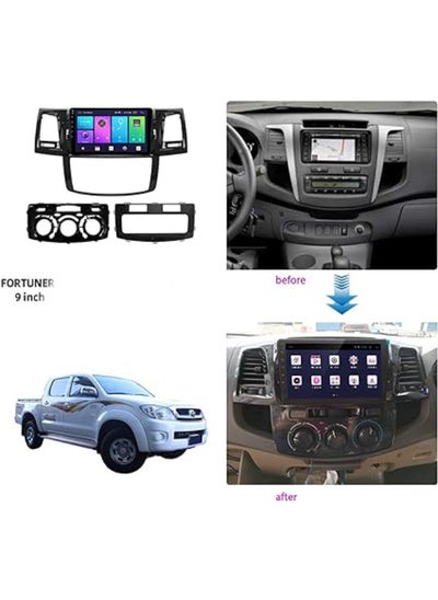 Buy Fortuner Hilux Android Screen 2008-2014 in Saudi Arabia