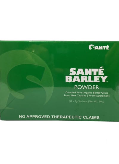 Buy Sante Pure Barley New Zealand Blend Powder, 1 Box - 30 Sachets in Saudi Arabia