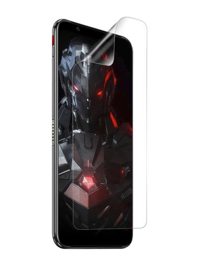 اشتري Flexible TPU Screen Protector Designed For ZTE nubia Red Magic 3s Clear HD Self Healing Unbreakable Film في الامارات