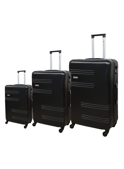 اشتري New Travel ABS Trolley 3Pc Set  28/24/20 في السعودية