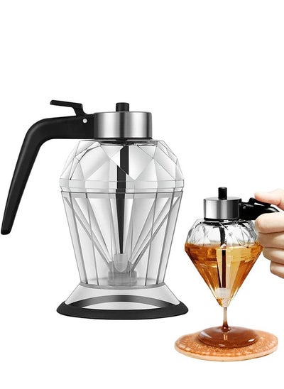 Buy 200ml Glass Honey Dispenser No Drip Glass with Stand Olive Oil Bottle Dispenser Oil Dispenser Maple Syrup Dispenser Honey Pourer Dispenser Honey Pot Honey Jar Sauces Dispenser Bee Decor in Saudi Arabia