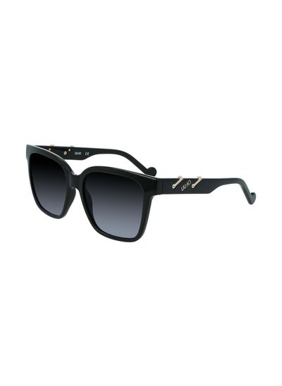 Buy Full Rim Injected Modified Rectangle Sunglasses LJ751S 5517 (001) in UAE