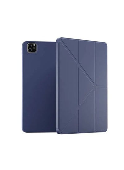 Buy Levelo Elegant Hybrid Leather Case for iPAD Pro 11  - Blue in UAE