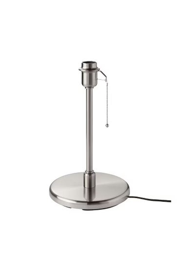 Buy Table Lamp Base Nickel Plated in UAE